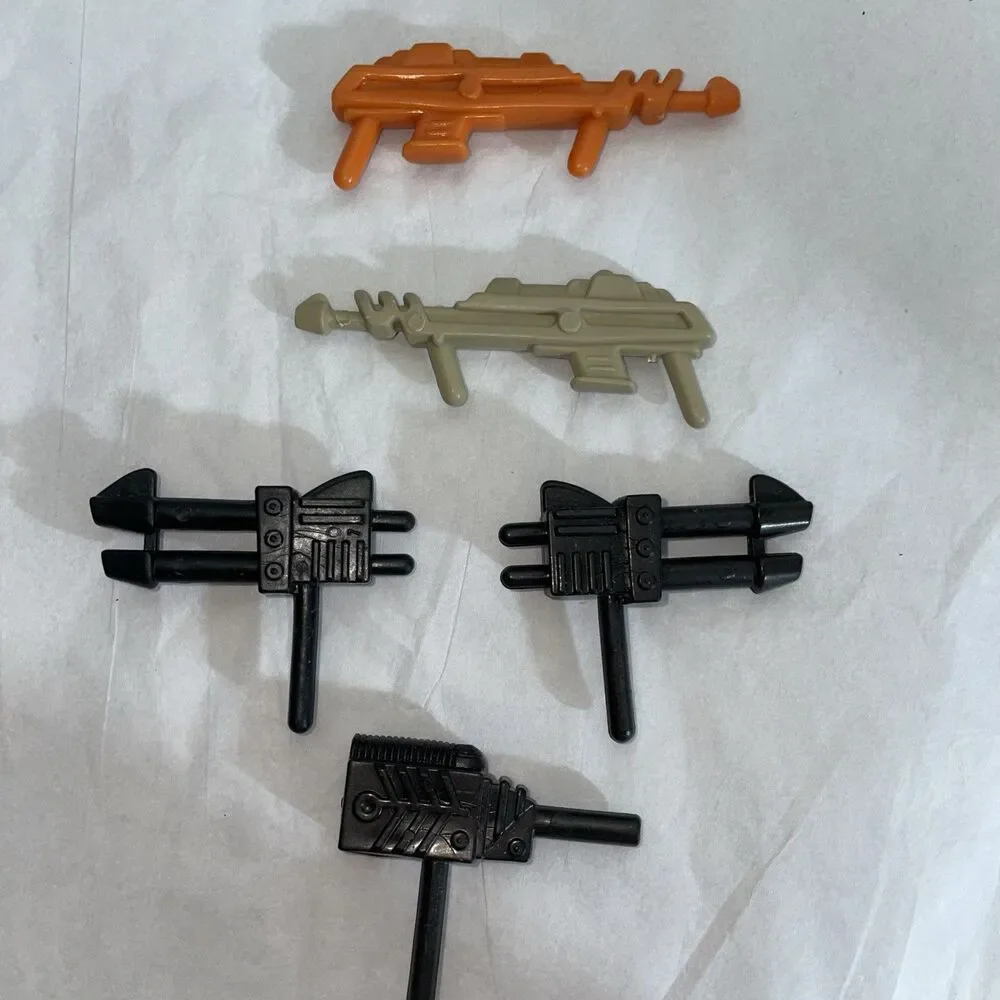 Vintage Masters of the Universe Weapons Guns Accessories Lot Of 5 EUC